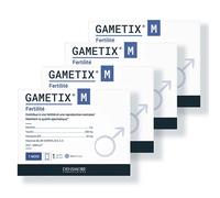 Gametix M Fertilité Qualité spermatique Goût agrumes Lot de 4 - 4 mois de cure