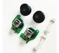 Gametown Joystick analogique avec carte PCB + capuchons 3D + connecteurs pour manette de jeu Nintendo Wii U Gauche Droite