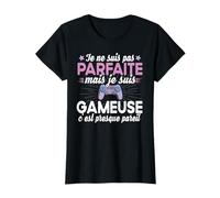 Gameuse Gaming Gamer Geek Jeux Vidéo Cadeau Play Station T-Shirt