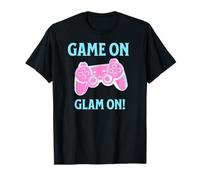 Gameuse Glamour Pastel Reine Manette et rétro Style T-Shirt