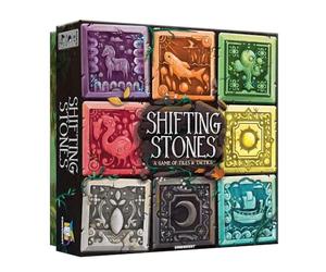 Gamewright Shifting Stones Jeu de Cartes Familial à partir de 8 Ans 1 à 5 Joueurs Temps de Jeu de 20 Minutes
