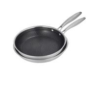 Gam'Hotel Set de 2 poêles 24/28cm triplex - BlackSteel