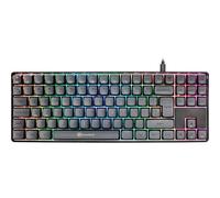 GAMIAC Clavier TKL90G, Kailh Blue, Noir/Gris - Mécanique (ES)