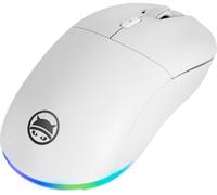 Gamiac PX71 Souris de jeu sans fil Blanc Poids 71 g Commutateurs remplaçables à chaud Capteur optique 16 000 DPI Connexion 2,4 GHz Coque interchangeable Design symétrique
