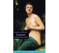 Gamiani ou Deux nuits d'excès - Alfred de Musset - La Musardine Eds - Poche - Roman