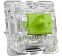 Gaming 36 switches Raptor pour clavier méca. (à cliquetis) - Pour les claviers GMMK 2/PRO et les numpads GMMK, rebond tactile, transparents pour RGB max, activation 55g, 5 broches - Lubrifiés