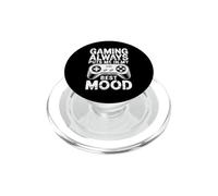 Gaming Always Puts Me in My Best Mood Funny Gamers Vintage PopSockets PopGrip pour MagSafe