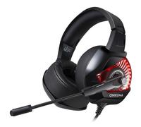 Gaming Casque ONIKUMA K6 3.5mm stéréo Headset LED USB avec Micro Roation Casque de jeu Reduction du bruit pour PC/PS4/XBOXone