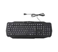 NEDIS Clavier QWERTY de Jeu Filaire USB 2.0 Disposition Internationale US PC
