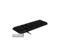 Gaming G512 - Clavier - backlit - USB - AZERTY - Français - commutateur : GX Blue - carbone