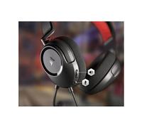 Gaming HS35 v2 - Micro-casque - circum-aural - filaire - jack 3,5mm - rouge