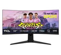 Ecran PC Tcl Gaming incurvé 34R83Q WQHD Qled Mini LED 170hz
