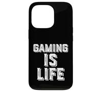 Gaming is Life Jeux vidéo Amusants sur PC ou Console Coque pour iPhone 13 Pro