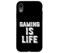 Gaming is Life Jeux vidéo Amusants sur PC ou Console Coque pour iPhone XR