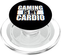 Gaming is My Cardio PopSockets PopGrip pour MagSafe