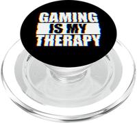 Gaming is My Therapy PopSockets PopGrip pour MagSafe