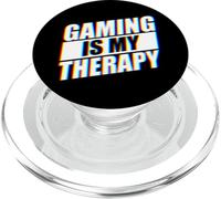 Gaming is My Therapy PopSockets PopGrip pour MagSafe