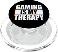 Gaming is My Therapy PopSockets PopGrip pour MagSafe