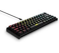 Gaming Keyboard Esg K4 Kompact-Rgb Clavier Gamer (69 Touches,Lumières Rvb,Câble Amovible,Membrane) - Noir
