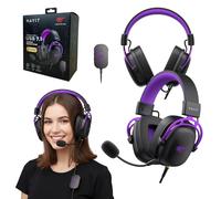 Gaming-Kopfhörer Havit H2002 U schwarz-violett