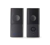 Gaming Ksanux - Haut-parleurs - pour PC - 6 Watt - noir