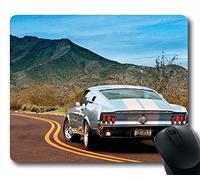 Gaming Mouse Pad, Ford Mustang Gastback Personalized MousePads Natural Eco Rubber Durable Design Computer Desk Stationery Accessories Gifts For Mouse Pads