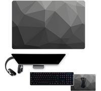Gaming Mouse Pad,Ultra Thin Desk Mat,Non-Slip Rubber Base,Washable,Mouse Pad,Improved Speed and Accuracy for PC,Computer,Work (26 x 21 cm)