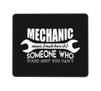 Gaming Mousepad, Définition De Mécanicien Tapis De Souris D'Ordinateur Antidérapante Tapis De Souris Résistant À Usure Tapis De Souris Gamer pour Pc Souris 25X30Cm