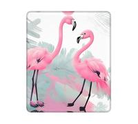 Gaming Mousepad, Flamant Roses Tapis De Souris Base en Caoutchouc Mousepad Durable Mouse Pad pour Souris Bureau 25X30Cm