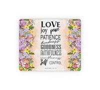 Gaming Mousepad, Fruit Du Christianisme Mousepad Confort Tapis De Souris Gamer Stable Tapis De Souris Pour Souris Ordinateur 25X30Cm