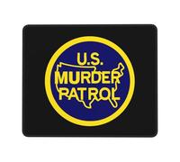 Gaming Mousepad, Police Des Frontières Des États-Unis Gamer Mouse Pad Durable Tapis De Gaming Base En Caoutchouc Tapis De Souris De Jeu Pour Bureau Joueurs Professionnels 25X30Cm