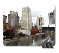 Gaming Mousepad, San Francisco Californie Gratte-Ciel Skyline Urbain Gamer Mouse Pad Antidérapante Mouse Pad Confort Souris De Gaming pour Professionnels Pc Souris 25X30Cm