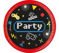 Gaming Party 8 petites assiettes