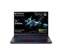 Gaming Predator Helios Neo 16 AI PHN16-73-97E2 écran LCD 16" 240 Hz WQXGA Intel Core Ultra 9 32 Go RAM 1 To SSD Nvidia GeForce RTX 5070 Ti Noir
