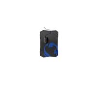 Nedis Gaming - Souris - ergonomique - pour droitiers - optique - 6 boutons - filaire - USB 2.0 - noir G