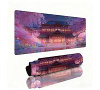 Gaming Tapis de Souris Architecture Grand Tapis de Souris 1200x600x3mm Mouse Pad Rêve Surface Lisse une Base Caoutchouc Antidérapante Sous Main Bureau Accessoire Gaming pour Gamer Maison Bureau W1-277