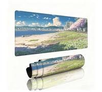 Gaming Tapis de Souris Vert Grand Tapis de Souris 700x300x3mm Mouse Pad Pelouse Surface Lisse avec Une Base Caoutchouc Antidérapante sous Main Bureau Accessoire Gaming pour Gamer Maison Bureau W1-295