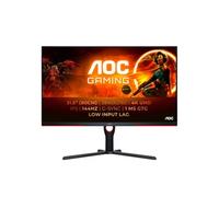 AOC G3 U32G3X/BK LED display 80 cm (31.5") 3840 x 2160 pixels 4K Ultra HD Noir, Rouge