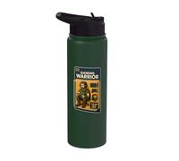 Gaming Warrior Figurine d'action Gamer RPG Quest Gaming Nerds Stainless Steel Insulated Water Bottle
