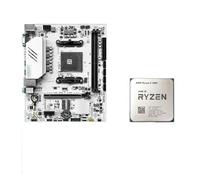 Gaming WiFi Fit for JGINYUE R5-3600 6C12T CPU B450M Pro ARGB Kit de Carte mère PC Bureau DDR4 Max 32GB Combo Bundle Bricolage Maison lumière Jeu