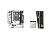 Gaming WiFi Fit for JGINYUE X79M-G Carte mère M-ATX Combo E5 2650v2 8GB * 2 1600MHz DDR3 no-ECC RAM kit Bundle for Bureau Jeu Maison