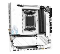 Gaming WiFi Fit for Jingyue B850M Snow Dream WIFI6E Carte mère de Jeu DDR5 for R7 9800X3D/9950X3D/9700X/9600X (Interface B850/AM5)