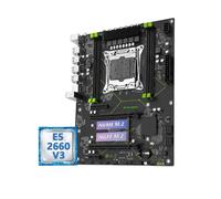 Gaming WiFi MR9A-H Fit for Machinist X99 Carte mère Combo avec Intel LGA 2011-3 Xeon E5 2660 V3 CPU DDR4 16GB (2 * 8GB) Kit de mémoire RAM Ensemble ATX(Motherboards)