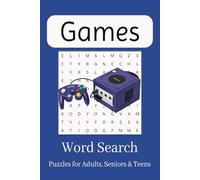 Gaming Word Search Puzzle Book: Word Searches with Easy to Read Print about Gaming, Streaming, Internet, Online Gaming, Puzzles and More | 6x9 inches, ... Gift for Vacations, Holidays and Free Times