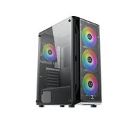 Gaming X - MDT - ATX - panneau latéral fenêtré (verre trempé) - pas d'alimentation (ATX / PS/2) - USB/Audio