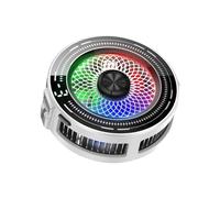 GamingPhone Refroidisseur de téléphone portable, ventilateur de refroidissement USB silencieux pour smartphones, dissipateur de chaleur magnétique compact pour contrôle de la surchauffe en plein air