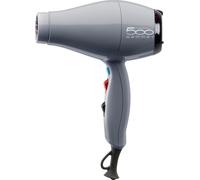 Gammapiu Sèche-cheveux professionnel 500 Compact Light, léger et compact, technologie de séchage profond, grille recouverte de tourmaline, W1800-2000 (gris)