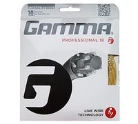 Gamma Live Wire Professional Corde de Tennis Naturel 18 g