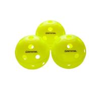 Gamma Sports Photon Intérieur Pickleballs, Plastron Optic Vert Usapa approuvés Pickleball Balles (Lot de 3, Lot de 6, 60 Lot), Photon Indoor Pickleball Balls, 3 Pack