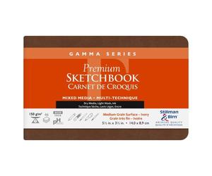 Gamma Series carnet souple 46F 14x8,9cm 150g - Ivoire
